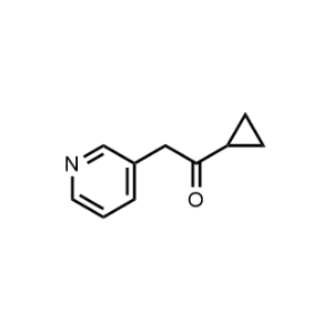 1-Cyclopropyl-2-(pyridin-3-yl)ethan-1-one|CS-0490128