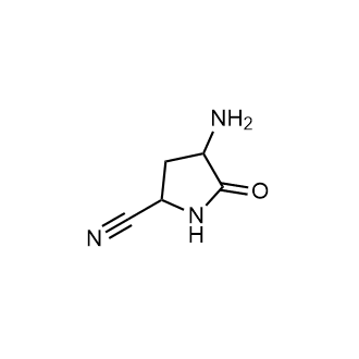 4-Amino-5-oxopyrrolidine-2-carbonitrile|CS-0490286
