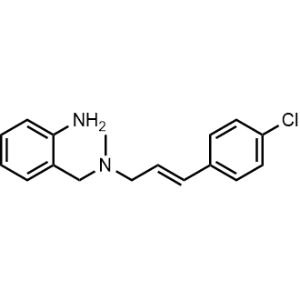 (E)-2-(((3-(4-chlorophenyl)allyl)(methyl)amino)methyl)aniline|CS-0490366