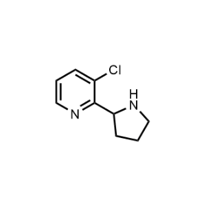 3-Chloro-2-(pyrrolidin-2-yl)pyridine|CS-0490509