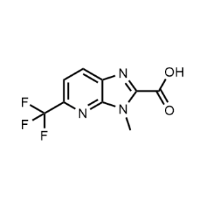 3-Methyl-5-(trifluoromethyl)-3H-imidazo[4,5-b]pyridine-2-carboxylic acid|CS-0490524
