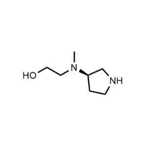 (R)-2-(methyl(pyrrolidin-3-yl)amino)ethan-1-ol|CS-0490721