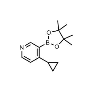 4-Cyclopropyl-3-(4,4,5,5-tetramethyl-1,3,2-dioxaborolan-2-yl)pyridine|CS-0490865
