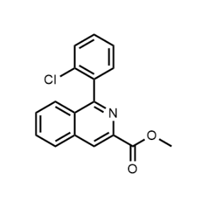 Methyl 1-(2-chlorophenyl)isoquinoline-3-carboxylate|CS-0490879