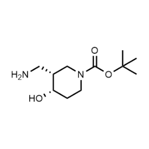 Tert-butyl (3R,4S)-3-(aminomethyl)-4-hydroxypiperidine-1-carboxylate|CS-0491016