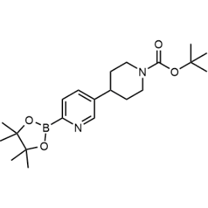 Tert-butyl 4-(6-(4,4,5,5-tetramethyl-1,3,2-dioxaborolan-2-yl)pyridin-3-yl)piperidine-1-carboxylate|CS-0491117