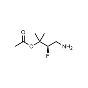 (R)-4-amino-3-fluoro-2-methylbutan-2-yl acetate|CS-0491155