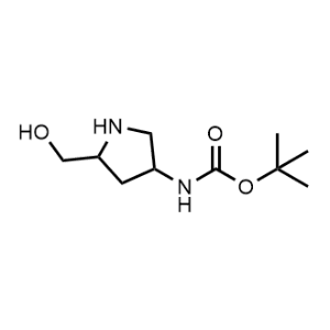 Tert-butyl (5-(hydroxymethyl)pyrrolidin-3-yl)carbamate|CS-0491443