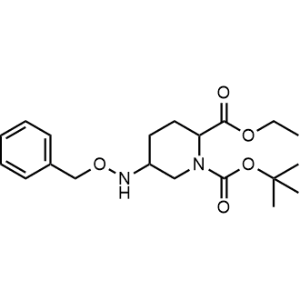 1-(Tert-butyl) 2-ethyl 5-((benzyloxy)amino)piperidine-1,2-dicarboxylate|CS-0491506