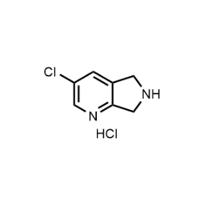 3-Chloro-6,7-dihydro-5H-pyrrolo[3,4-b]pyridine hydrochloride|CS-0491533