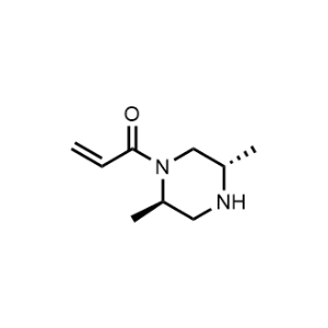 1-((2R,5S)-2,5-dimethylpiperazin-1-yl)prop-2-en-1-one|CS-0491807