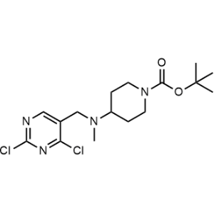 Tert-butyl 4-(((2,4-dichloropyrimidin-5-yl)methyl)(methyl)amino)piperidine-1-carboxylate|CS-0491883