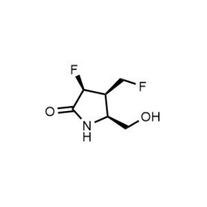 (3S,4R,5S)-3-fluoro-4-(fluoromethyl)-5-(hydroxymethyl)pyrrolidin-2-one|CS-0491903