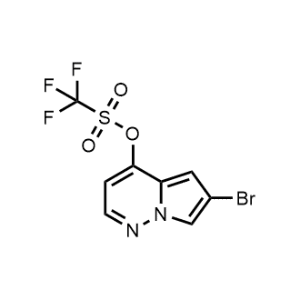 6-Bromopyrrolo[1,2-b]pyridazin-4-yl trifluoromethanesulfonate|CS-0491941