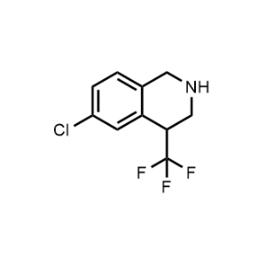 6-Chloro-4-(trifluoromethyl)-1,2,3,4-tetrahydroisoquinoline|CS-0491967