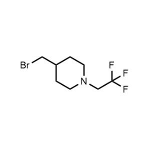 4-(Bromomethyl)-1-(2,2,2-trifluoroethyl)piperidine|CS-0491978