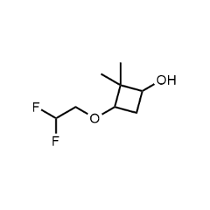 3-(2,2-Difluoroethoxy)-2,2-dimethylcyclobutan-1-ol|CS-0492038