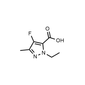 1-Ethyl-4-fluoro-3-methyl-1H-pyrazole-5-carboxylic acid|CS-0492155
