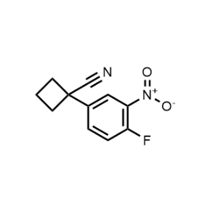 1-(4-Fluoro-3-nitrophenyl)cyclobutane-1-carbonitrile|CS-0492212