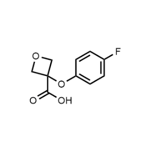 3-(4-Fluorophenoxy)oxetane-3-carboxylic acid|CS-0492229