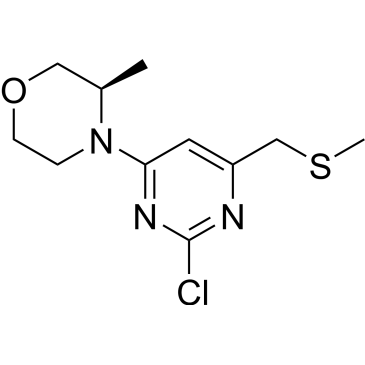(R)-4-(2-Chloro-6-((methylthio)methyl)pyrimidin-4-yl)-3-methylmorpholine|CS-0492237