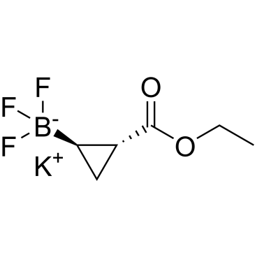 Potassium (rel-(1R,2R)-2-(ethoxycarbonyl)cyclopropyl)trifluoroborate|CS-0492444