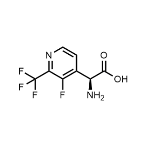 (S)-2-amino-2-(3-fluoro-2-(trifluoromethyl)pyridin-4-yl)acetic acid|CS-0492505