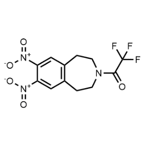 1-(7,8-Dinitro-1,2,4,5-tetrahydro-3H-benzo[d]azepin-3-yl)-2,2,2-trifluoroethan-1-one|CS-0492520