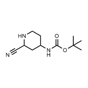 Tert-butyl (2-cyanopiperidin-4-yl)carbamate|CS-0492575