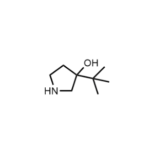 3-(Tert-butyl)pyrrolidin-3-ol|CS-0492652
