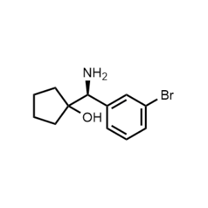 (S)-1-(amino(3-bromophenyl)methyl)cyclopentan-1-ol|CS-0492777