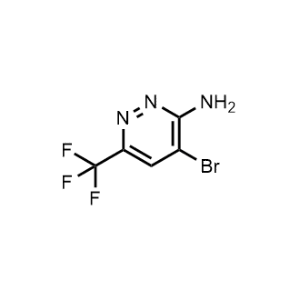 4-Bromo-6-(trifluoromethyl)pyridazin-3-amine|CS-0492854