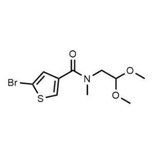 5-Bromo-N-(2,2-dimethoxyethyl)-N-methylthiophene-3-carboxamide|CS-0492952