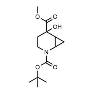 2-(Tert-butyl) 5-methyl 5-hydroxy-2-azabicyclo[4.1.0]Heptane-2,5-dicarboxylate|CS-0493048