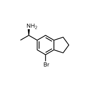 (R)-1-(7-bromo-2,3-dihydro-1H-inden-5-yl)ethan-1-amine|CS-0493235