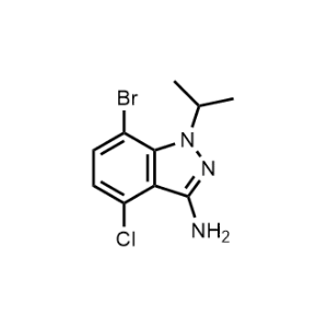 7-Bromo-4-chloro-1-isopropyl-1H-indazol-3-amine|CS-0493288