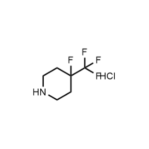 4-Fluoro-4-(trifluoromethyl)piperidine hydrochloride|CS-0493324