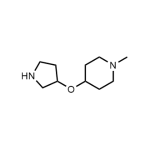 1-Methyl-4-(pyrrolidin-3-yloxy)piperidine|CS-0493577