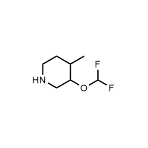 3-(Difluoromethoxy)-4-methylpiperidine|CS-0493629