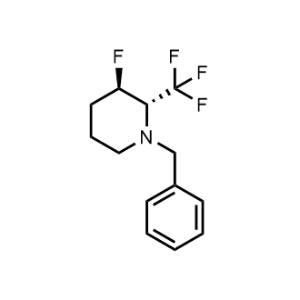 (2R,3R)-1-benzyl-3-fluoro-2-(trifluoromethyl)piperidine|CS-0493668