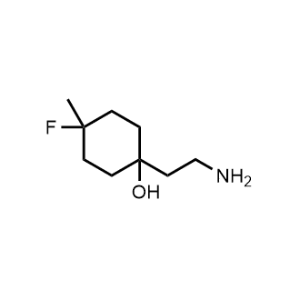 1-(2-Aminoethyl)-4-fluoro-4-methylcyclohexan-1-ol|CS-0493757