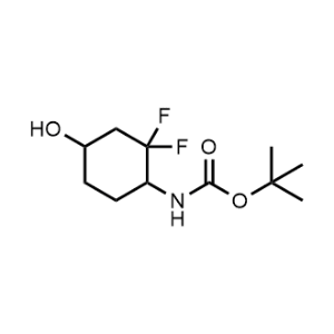 Tert-butyl (2,2-difluoro-4-hydroxycyclohexyl)carbamate|CS-0493764