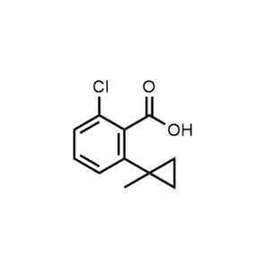 2-Chloro-6-(1-methylcyclopropyl)benzoic acid|CS-0493849