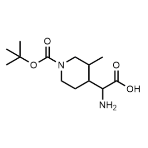 2-Amino-2-(1-(tert-butoxycarbonyl)-3-methylpiperidin-4-yl)acetic acid|CS-0493918
