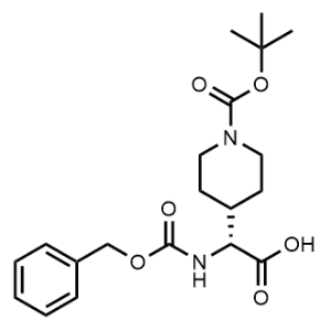 (R)-2-(((benzyloxy)carbonyl)amino)-2-(1-(tert-butoxycarbonyl)piperidin-4-yl)acetic acid|CS-0494027