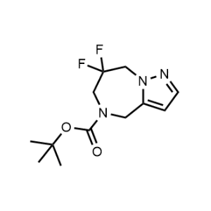 Tert-butyl 7,7-difluoro-7,8-dihydro-4H-pyrazolo[1,5-a][1,4]diazepine-5(6H)-carboxylate|CS-0494150