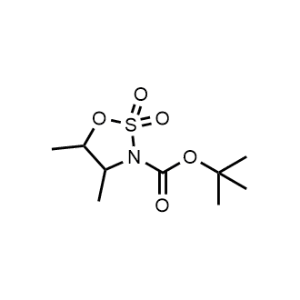 Tert-butyl 4,5-dimethyl-1,2,3-oxathiazolidine-3-carboxylate 2,2-dioxide|CS-0494235