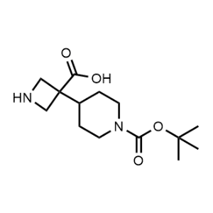 3-(1-(Tert-butoxycarbonyl)piperidin-4-yl)azetidine-3-carboxylic acid|CS-0494646