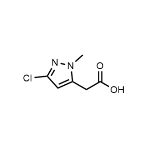 2-(3-Chloro-1-methyl-1H-pyrazol-5-yl)acetic acid|CS-0494698