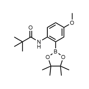N-(4-methoxy-2-(4,4,5,5-tetramethyl-1,3,2-dioxaborolan-2-yl)phenyl)pivalamide|CS-0494724